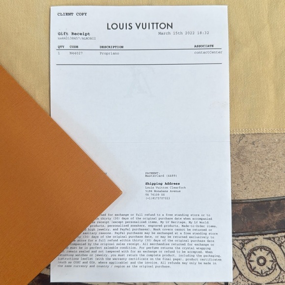 Louis Vuitton Propriano D Azur Bag - Picture 9 of 9